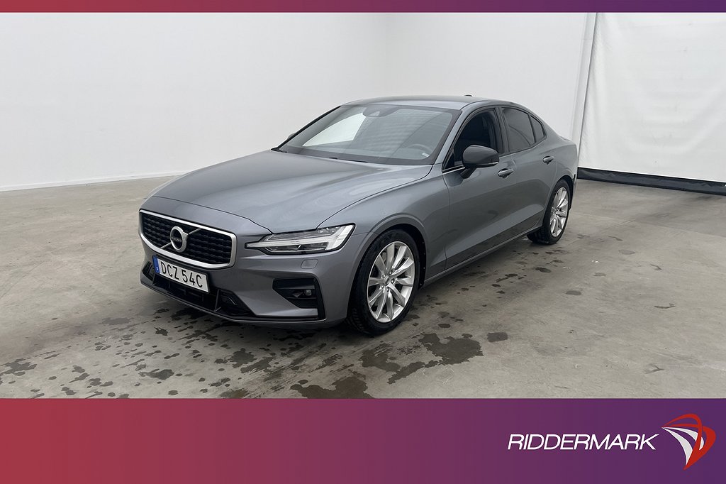 Volvo S60 T5 250hk R-Design VOC H/K Värm Kamera Navi CarPlay