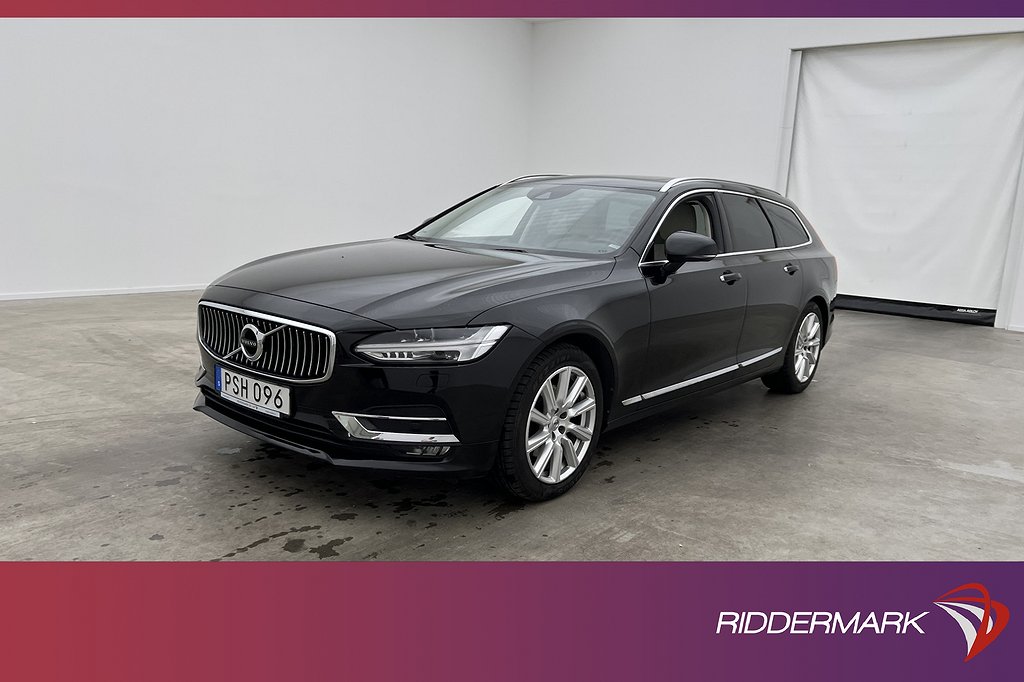 Volvo V90 D4 Inscription VOC Värm Pano B&W Skinn BLIS Drag