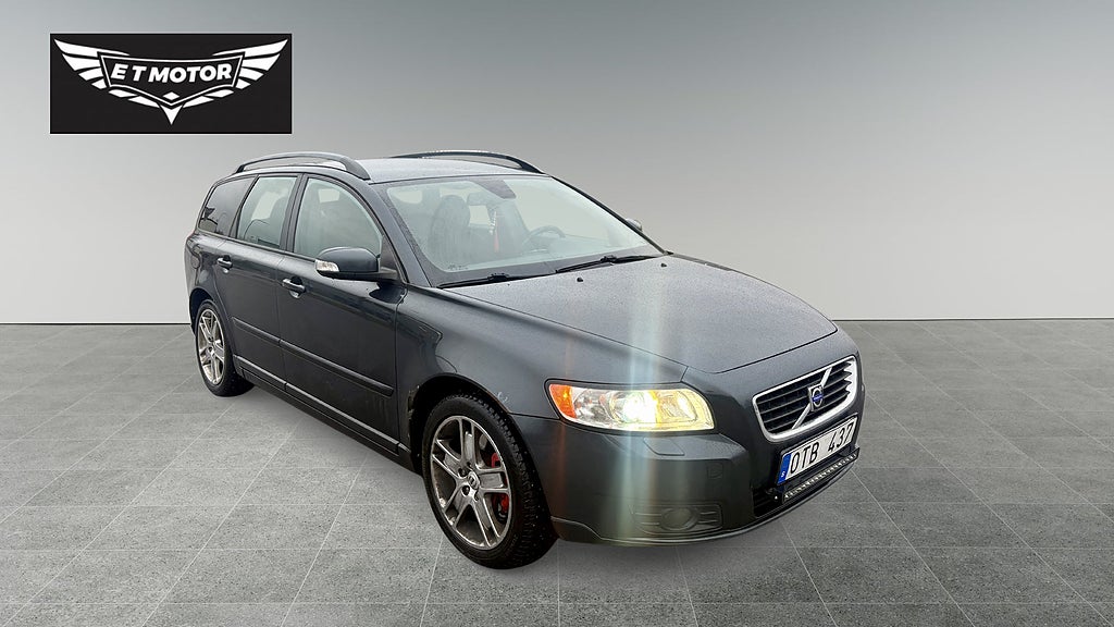 Volvo V50 D5 Momentum Euro 4 180 hk, Nybes, Drag, Xenon
