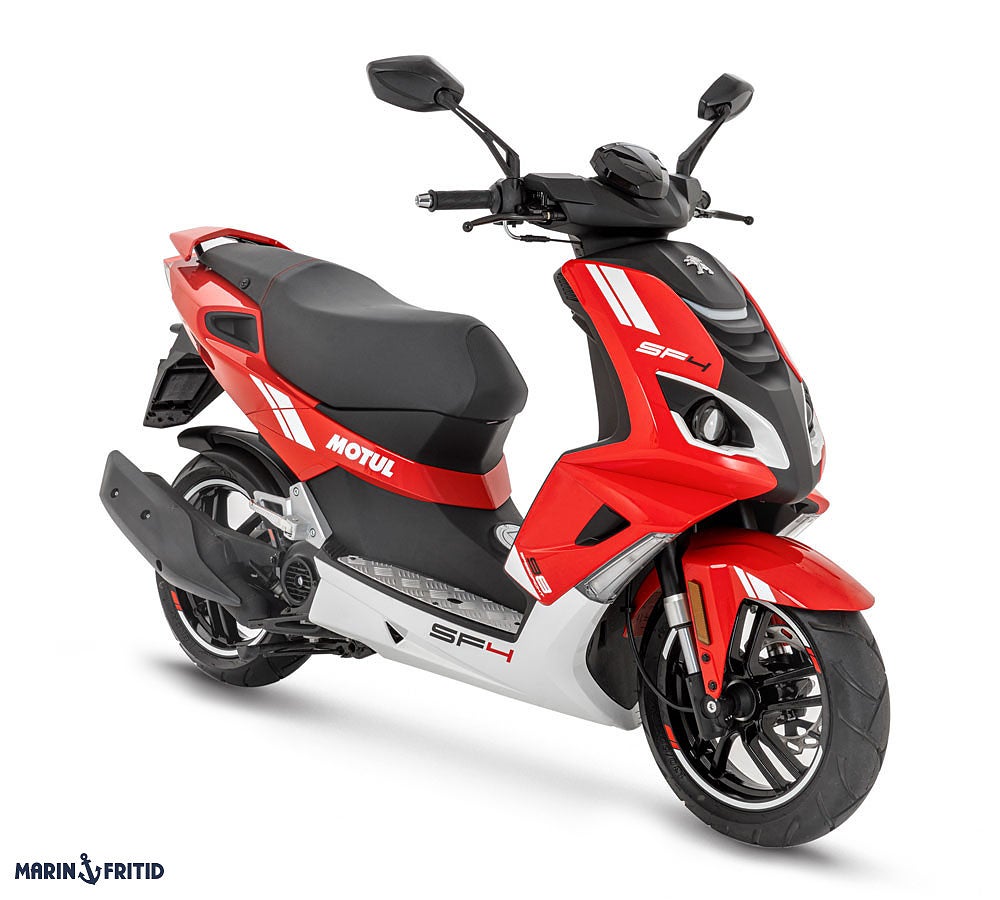 Peugeot SPEEDFIGHT 4 MOTUL EDITION RÖD 4-takt