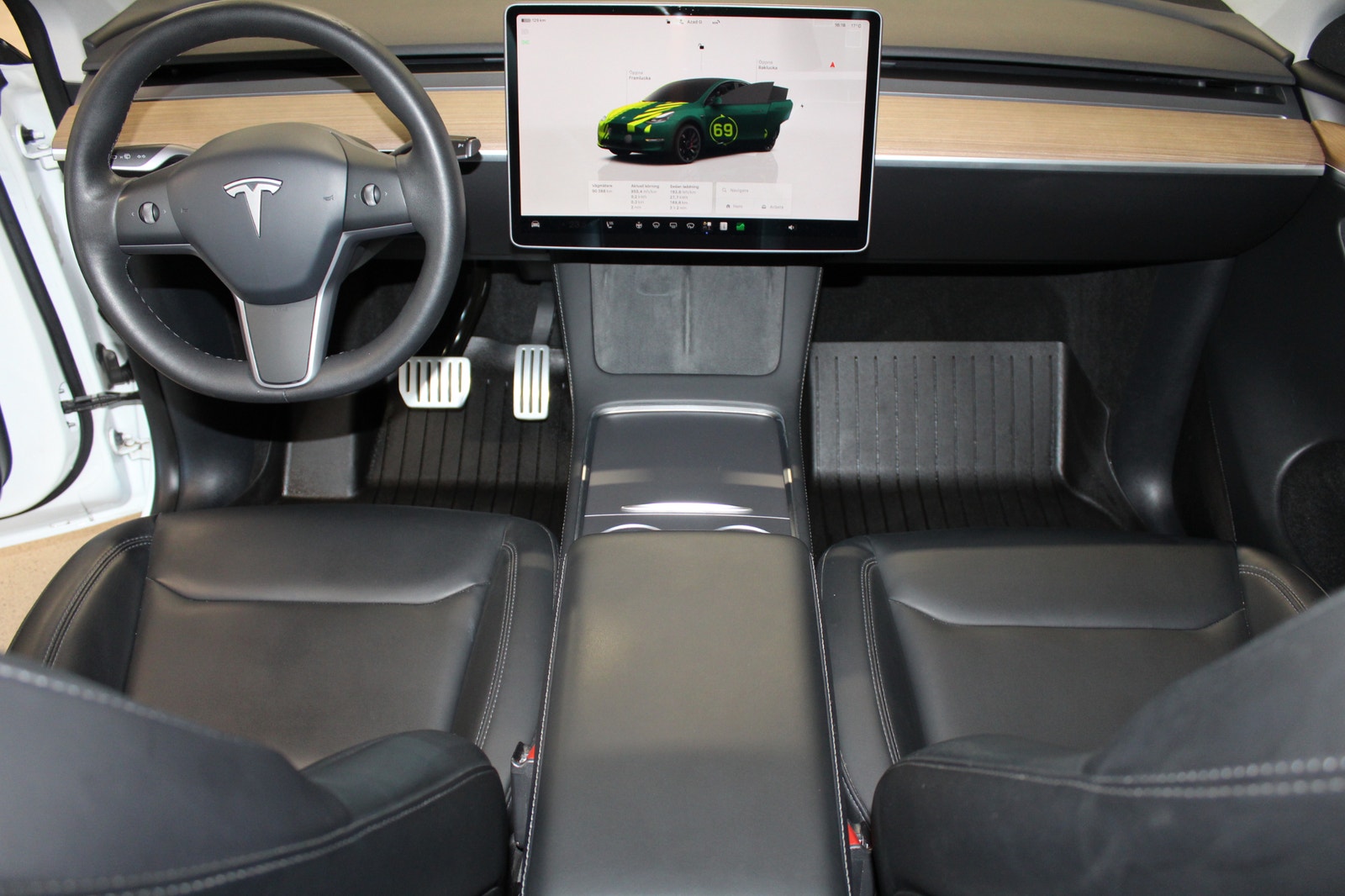 Tesla Model Y Performance 534 HK, Värmepump, Drag, 21 Uberturbine 2022 - miniatyr 15