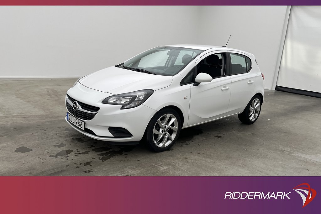 Opel Corsa 90hk Enjoy Sensorer Rattvärme Farthållare MOMS