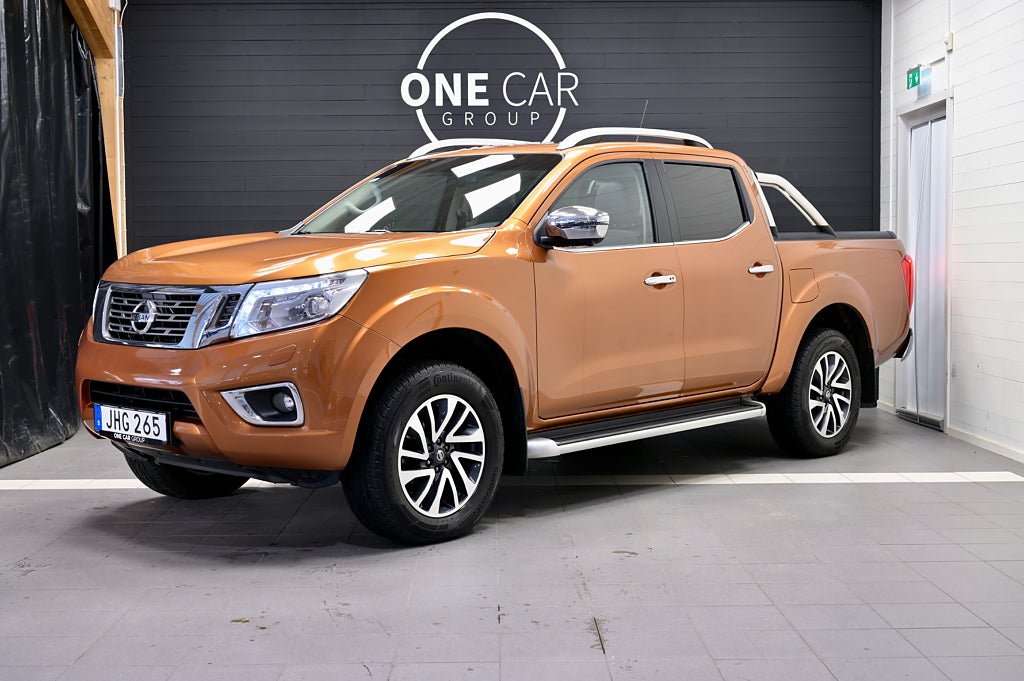 Nissan Navara 2.3 dCi 4WD Tekna Nybes Lågmilare Diffspärr 190hk