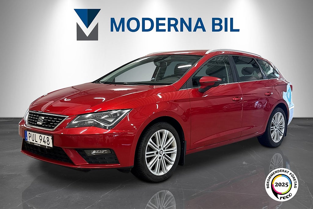 Seat Leon ST 1.4 TSI 150hk Drag B-kamera CarPlay Nybesiktad