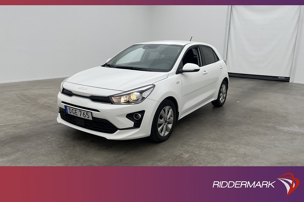 Kia Rio 1.0 100hk Advance Värmare Kamera CarPlay Rattvärme