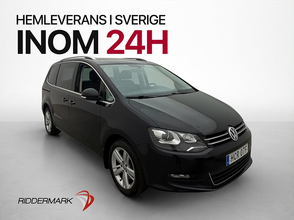 Volkswagen Sharan 2.0 TDI 7-Sits Värmare Pano Kamera Drag