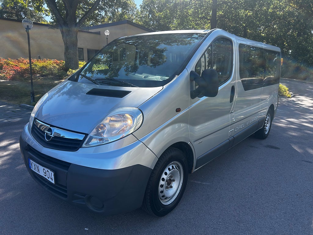 Opel Vivaro Kombi 2.9t 2.0 CDTI (FD Kommun) | Full service| 9 Sits