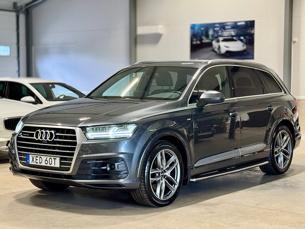 Audi Q7 50 TDI quattro TipTronic, 286hk Alpine, S Line