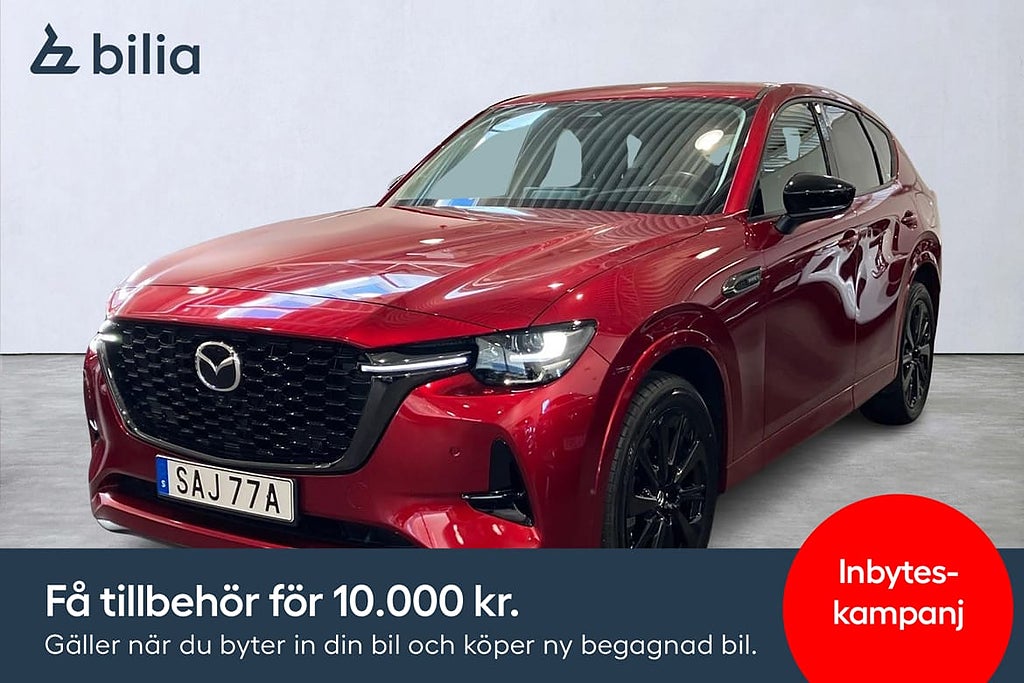 Mazda CX-60 PHEV, BLIS, Apple Carplay, Android Auto, Park...