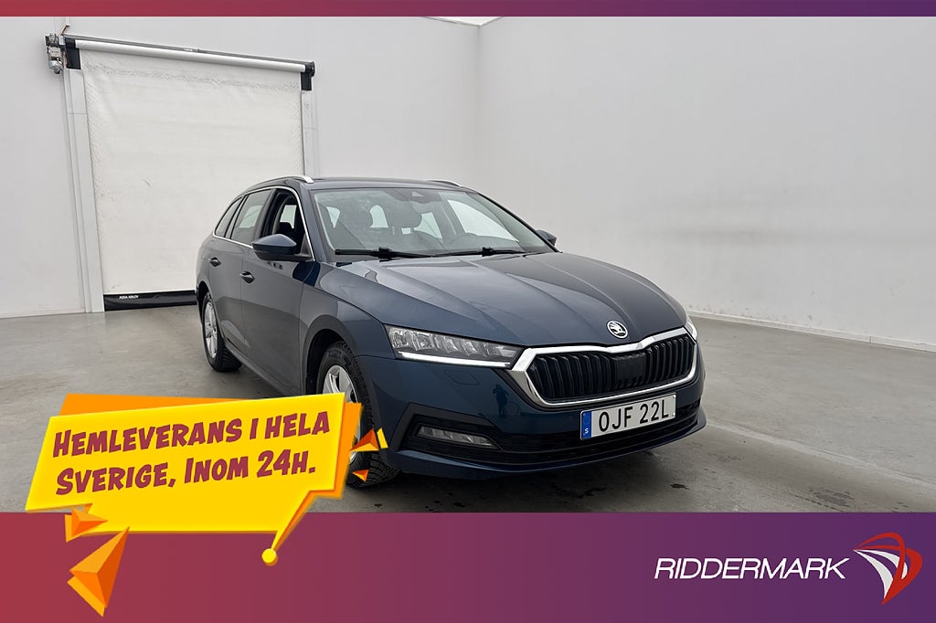 Skoda Octavia 1.0 TSI Cockpit Backkamera Drag 1-Ägare