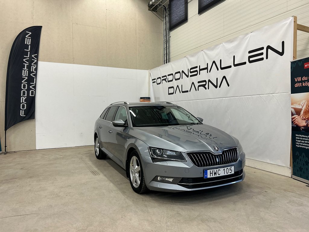 Skoda Superb Kombi 2.0 TDI 4x4 L&K Euro 6 D-värmare / DRAG 