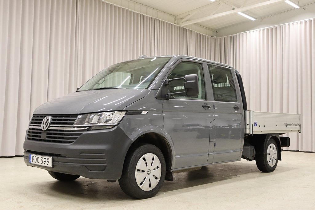 Volkswagen Transporter TDI Dubbelhytt Flak EnÄgare Leasebar