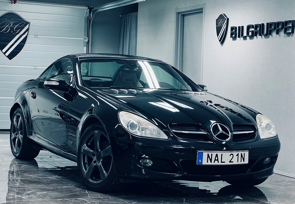 Mercedes-Benz SLK 200 Kompressor|Cabriolet|Navi|Nybesiktigad