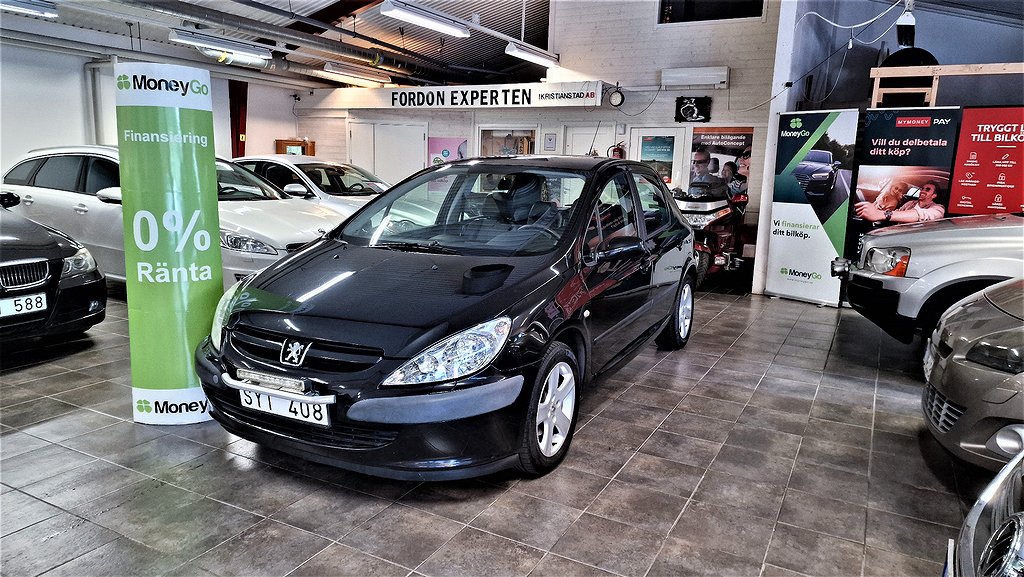 Peugeot 307 5-dörrar 2.0 XS 136hk,Servad,Bes