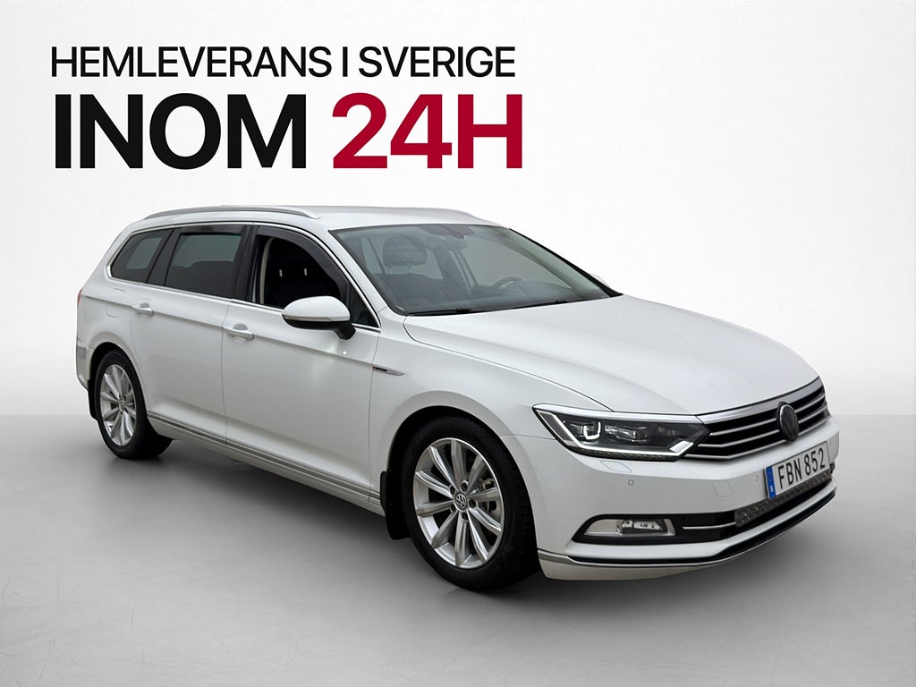 Volkswagen Passat TDI 4M Executive Drag Värmare Skinn Kamera