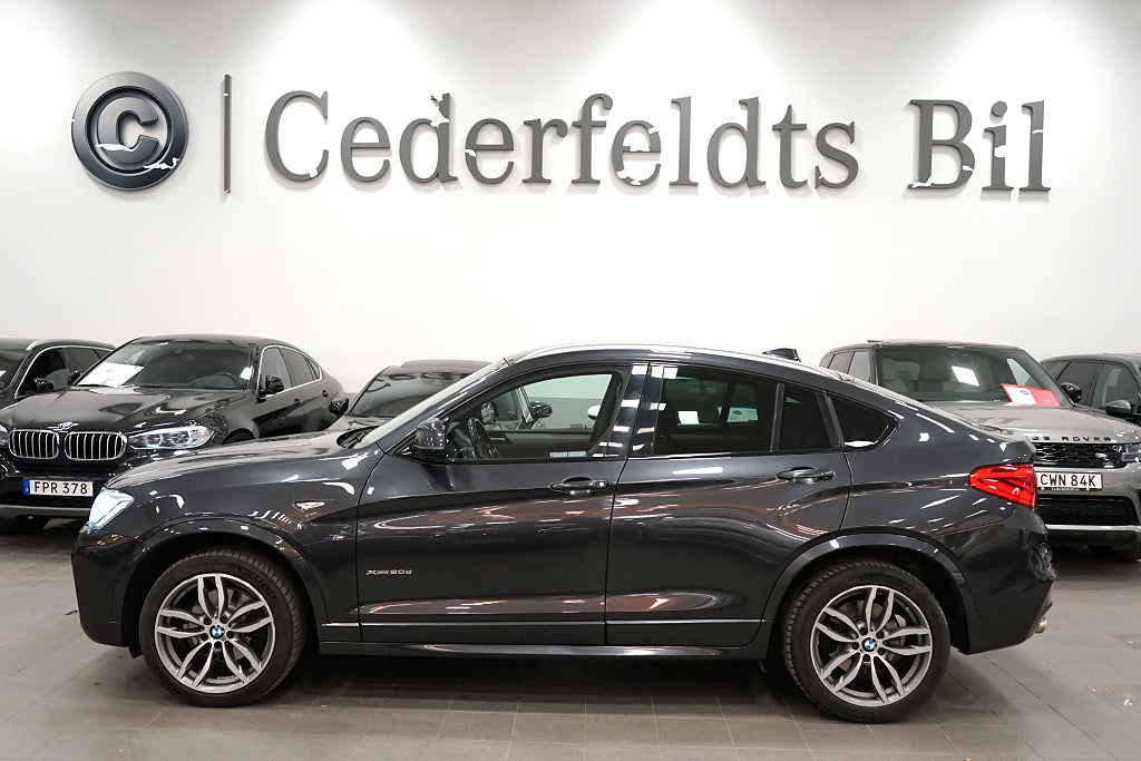 BMW X4 xDrive20d M Sport 1Ägare Navi Drag Fjärrvärm Euro 6