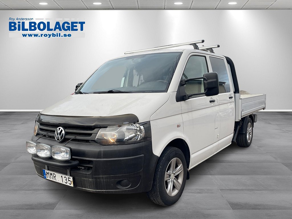 Volkswagen Transporter Dubbelhytt T30 2.0 TDI Flak & Kran