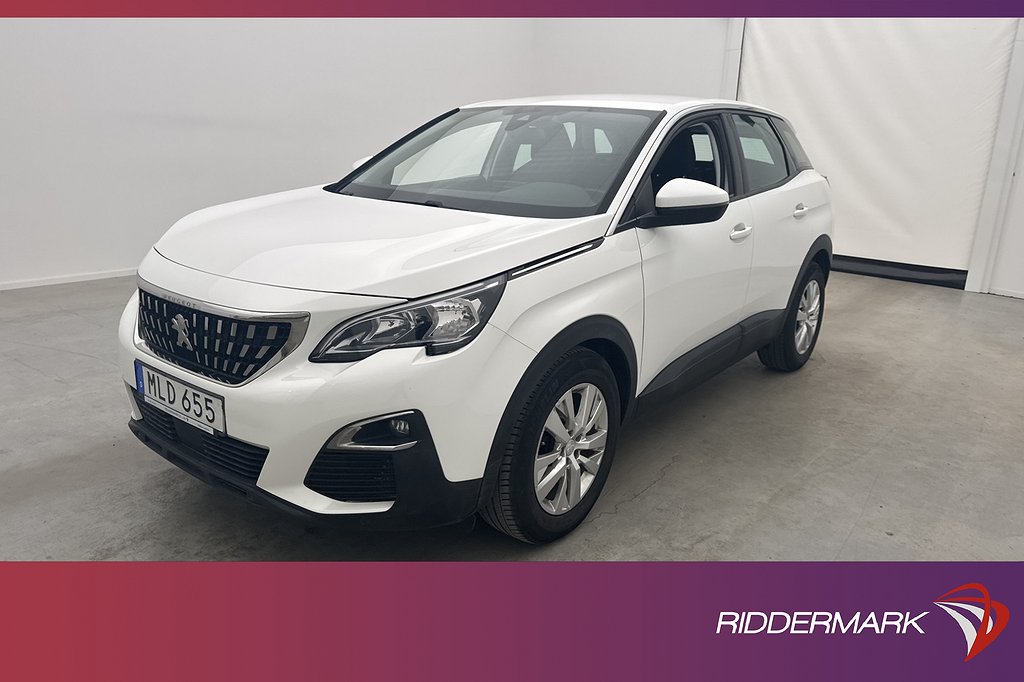 Peugeot 3008 1.2 PureTech 130hk Active CarPlay Sensorer