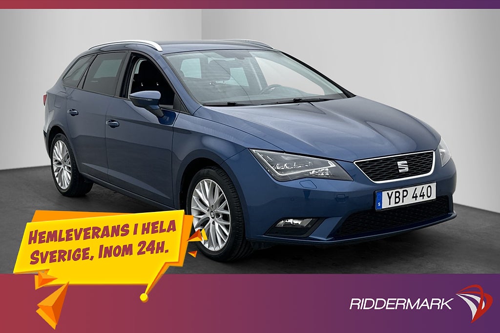 Seat Leon ST TSI Style Sensorer CarPlay KAMPANJ-VINTERDÄCK