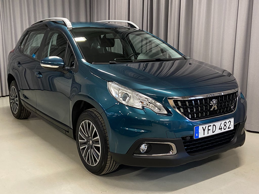 Peugeot 2008 1.2 VTi 82hk Active Drag Motorv Backkamera