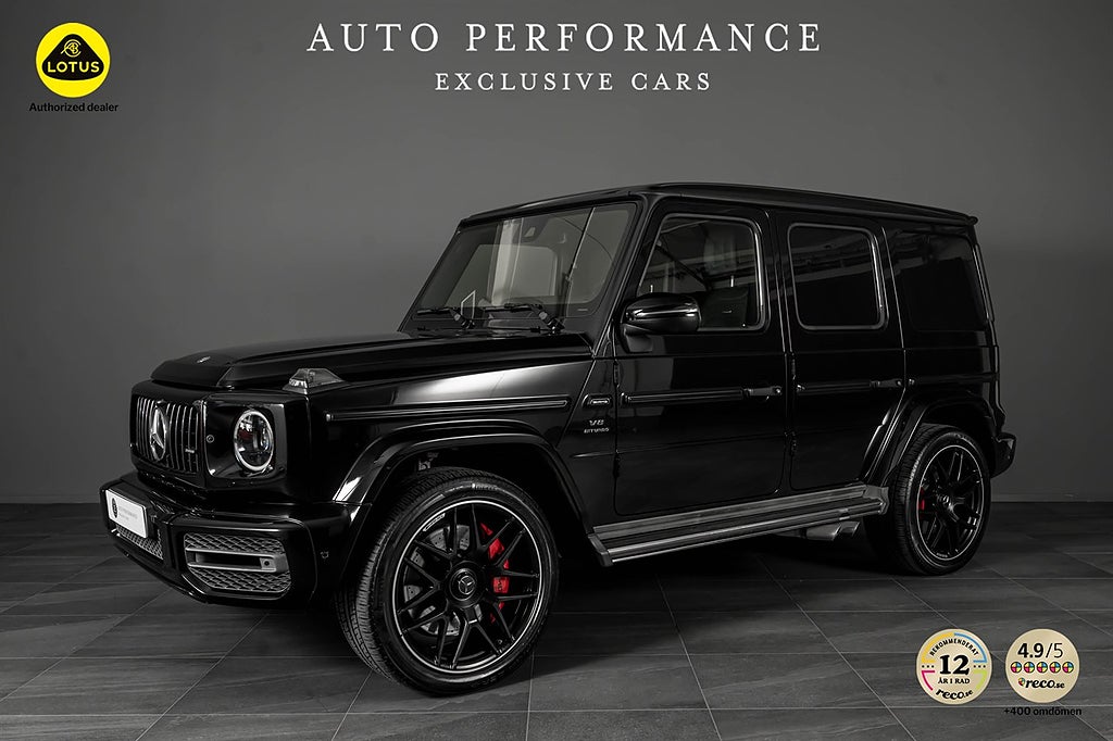Mercedes-Benz G63 AMG V8 585hk Taklucka Burmester / Hemleverans /