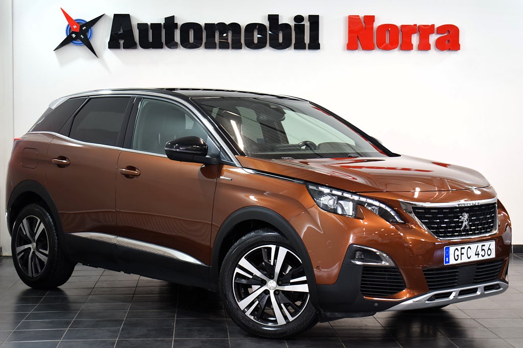 Peugeot 3008 1.6 BlueHDi 120hk GT-Line+ Auto GPS B-kamera Fullservad