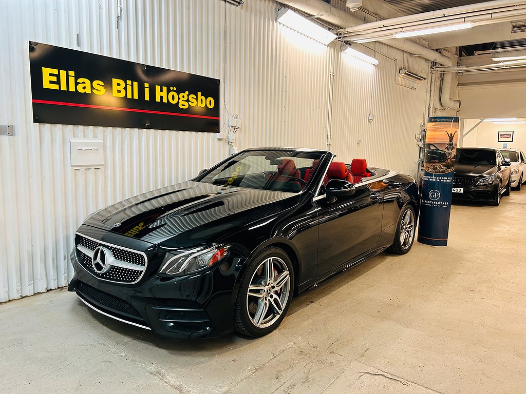 Mercedes-Benz E 400 4MATIC Cabriolet AMG 9G-Tronic 333 hk 