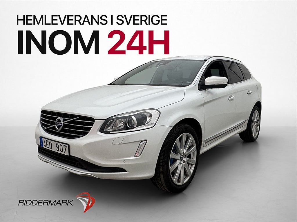 Volvo XC60 D4 AWD Summum Polestar Pano Värm Keyless Nav Drag
