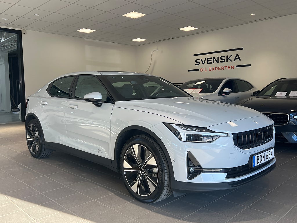Polestar 2 Long Range SM 78kWh PLUS/PILOT/360°/VÄRMARE/BLiS/V-HJUL