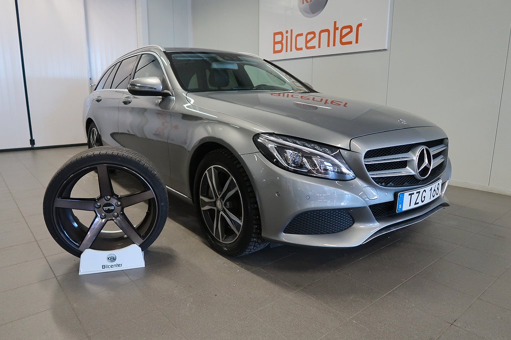 Mercedes-Benz C 350 T e *JANUARIREA* Aut-Drag-BURMESTER-Värm-Navi-SoV