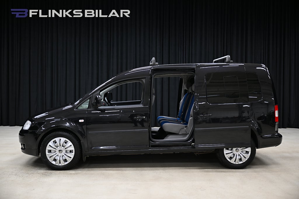 Volkswagen Caddy Maxi Kombi TDI DSG 105HK 7-Sits|Drag|Webasto|NyKamrem