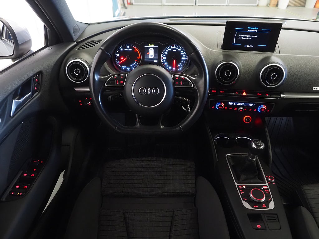 Audi A3 Sportback 2.0 TDI 150hk Quattro Drag Dieselvärmare PDC 2016