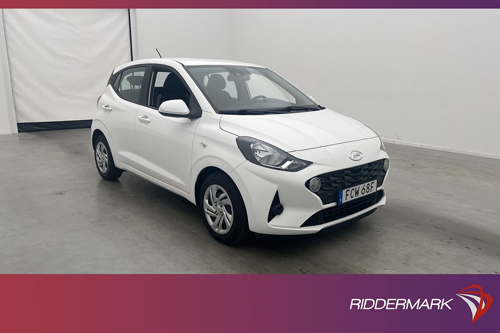 Hyundai i10 1.0 blue 67hk Essential Rattvärme Bluetooth