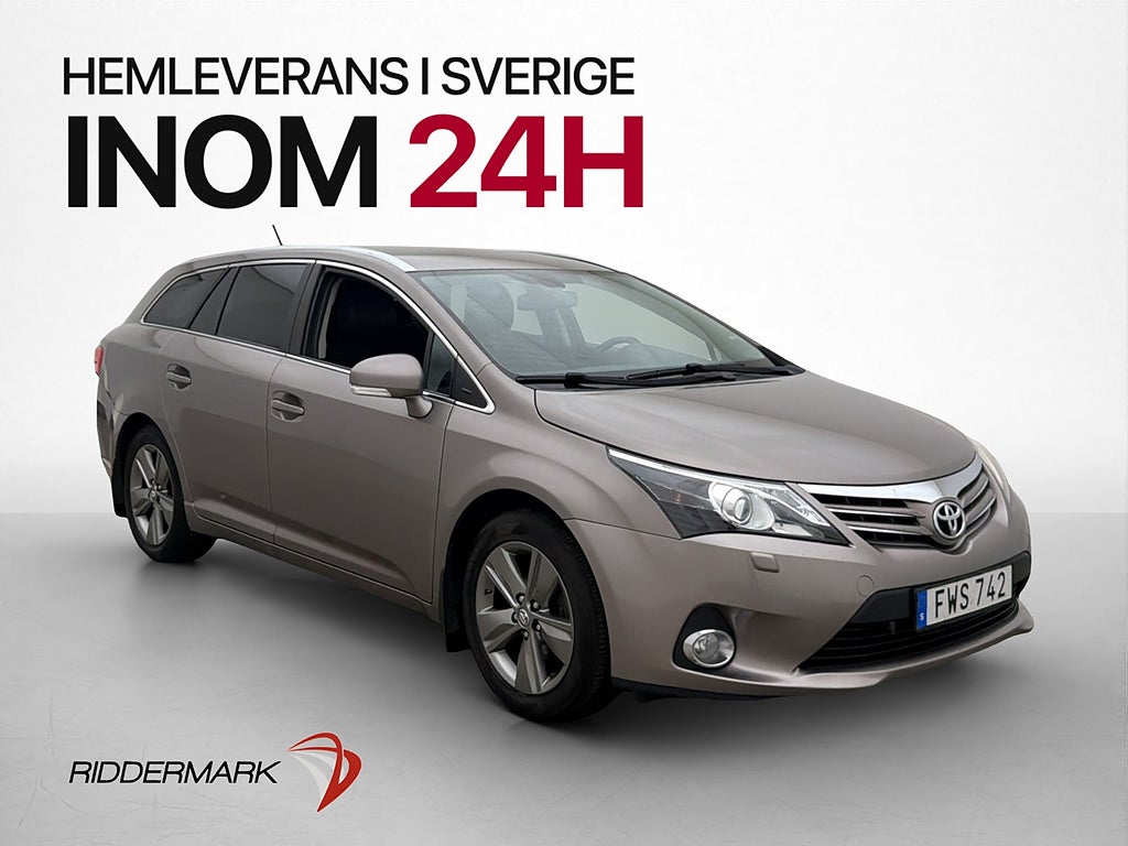 Toyota Avensis Kombi 1.8 147hk Edition 50 Värm Kamera Drag