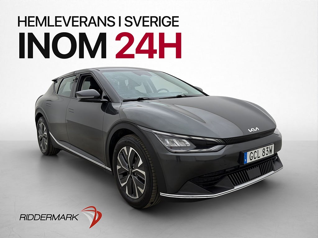 Kia EV6 77.4 kWH AWD 325hk B-Kamera Navi Carplay Drag Moms