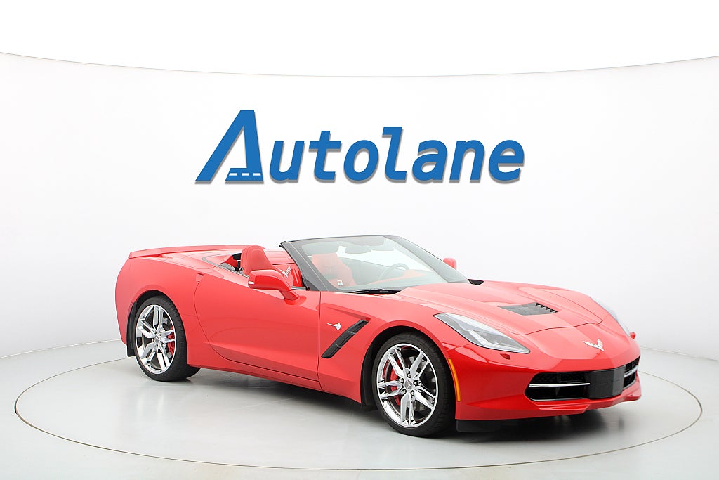 Chevrolet Corvette C7 Stingray Convertible, Manuell, Låga mil 466hk