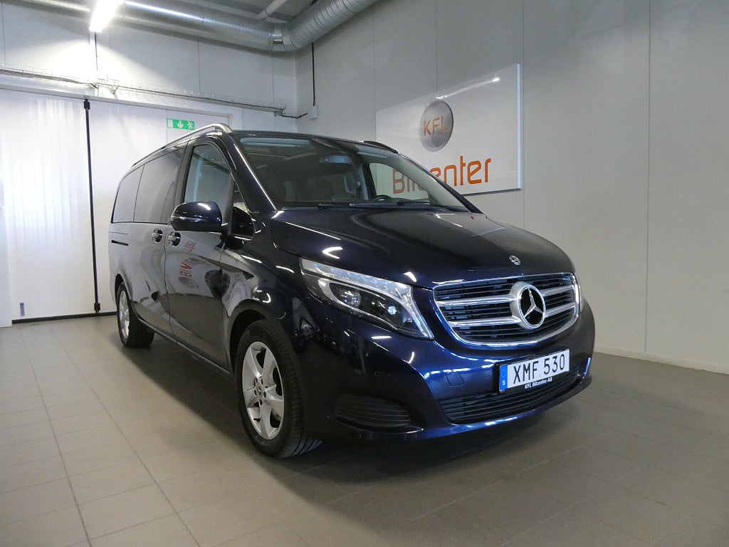 Mercedes-Benz V 220d 3.1t 2.2 7G Pano-Kamera 7-Sits Värmare Navi SoV