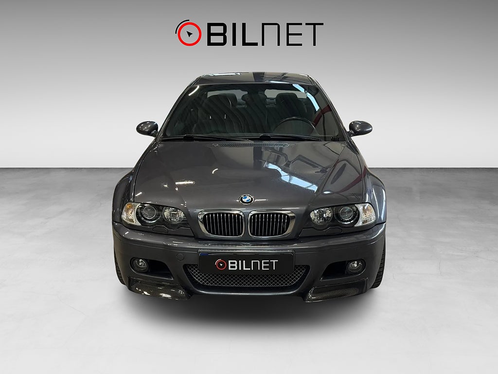 BMW M3 Coupé E46 SMG Sv-Såld H/K PDC / Orginalskick
