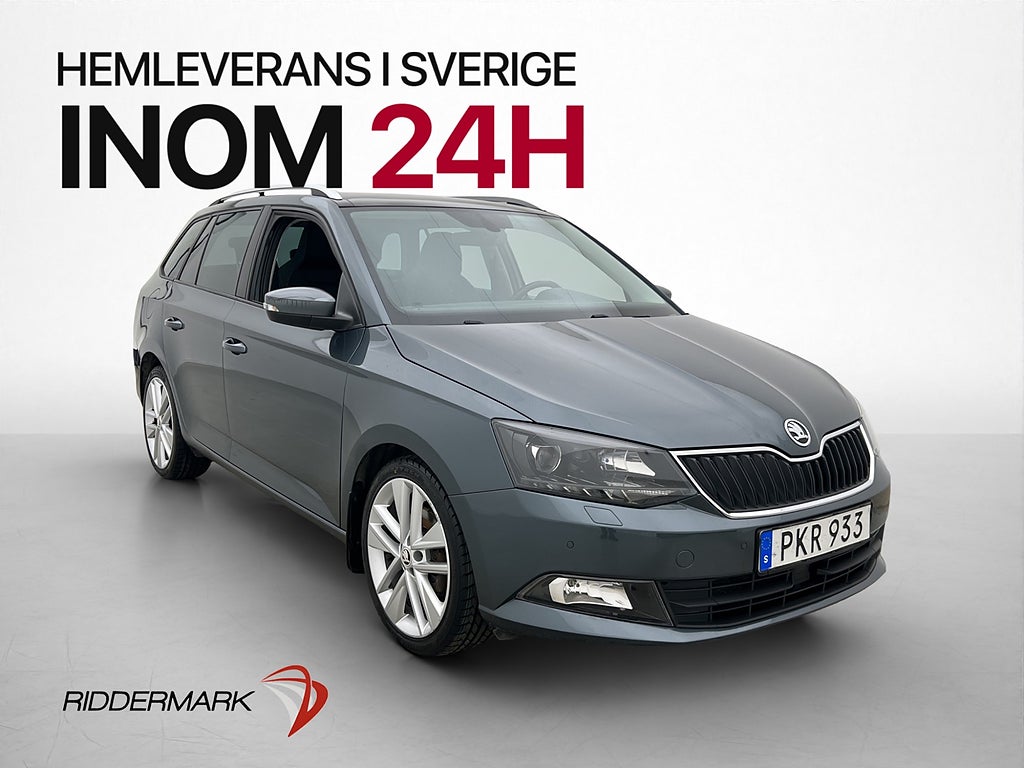 Skoda Fabia TSI 110hk Style Pano Kamera CarPlay Drag