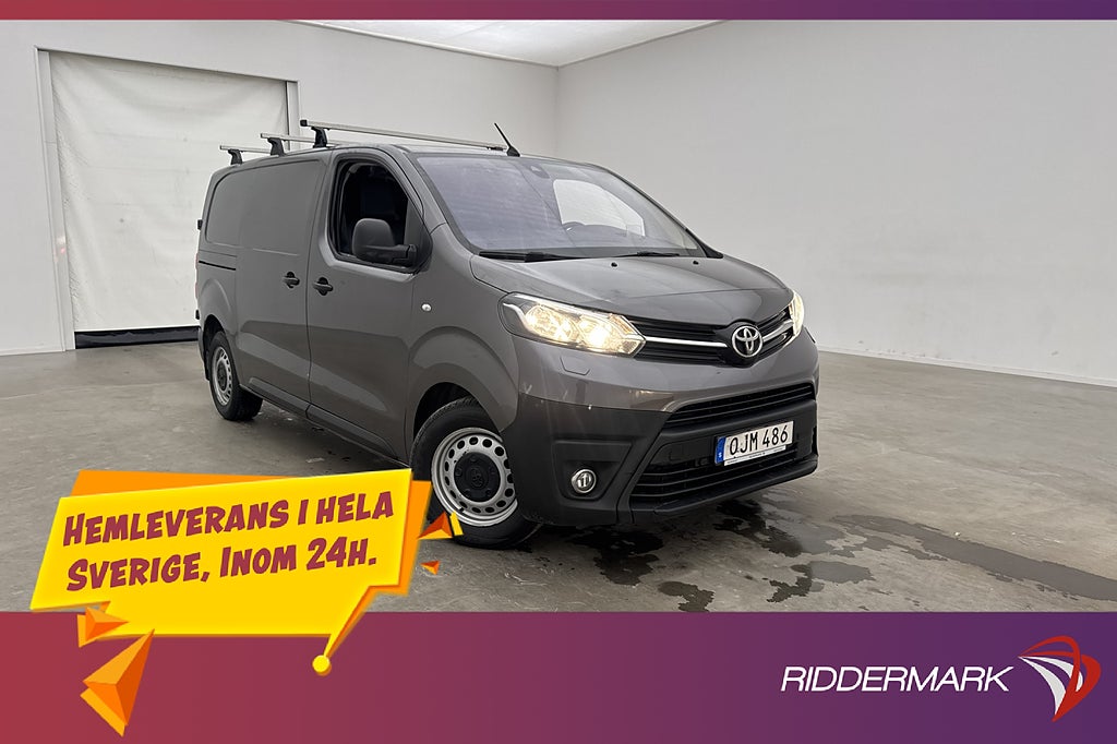 Toyota ProAce L2 2.0 Värmare HUD Dragkrok PDC 3-Sit V-Inredd