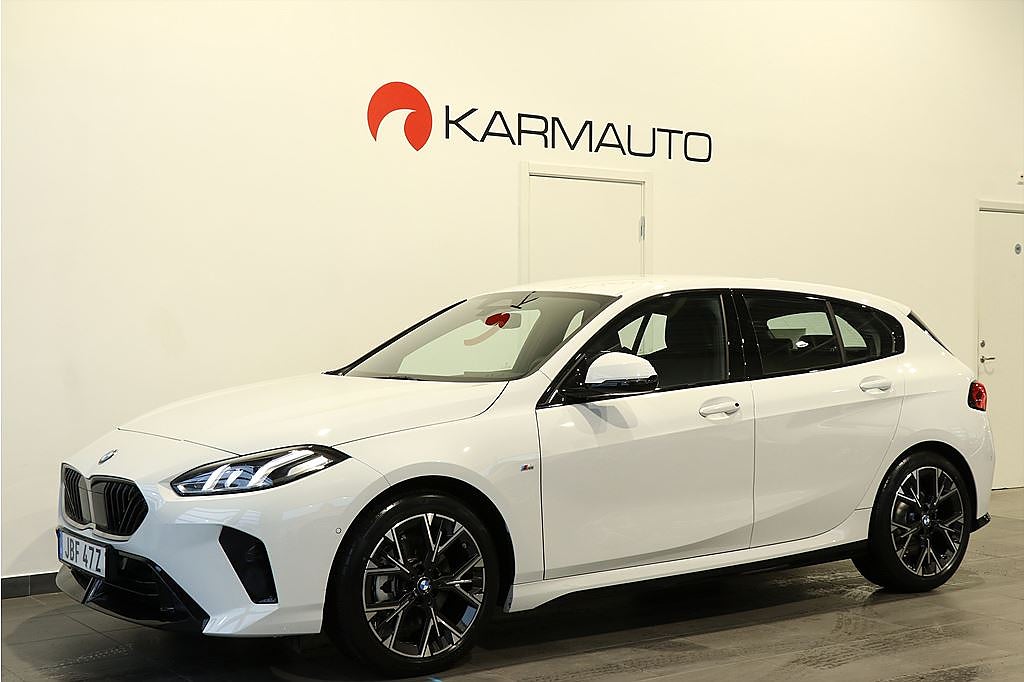 BMW 120 i M-sport 170hk Rattvärme P-assist Sportstolar Kamera Navi