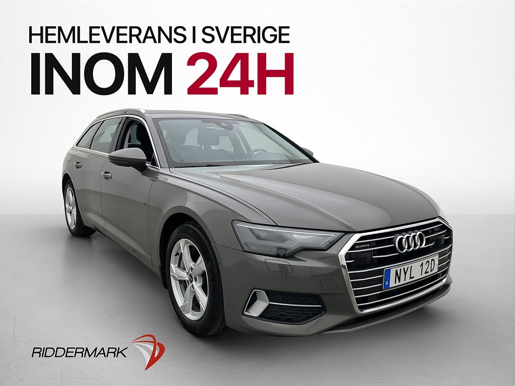 Audi A6 50 TFSI e Quattro 299hk Cockpit Drag Navi MOMS