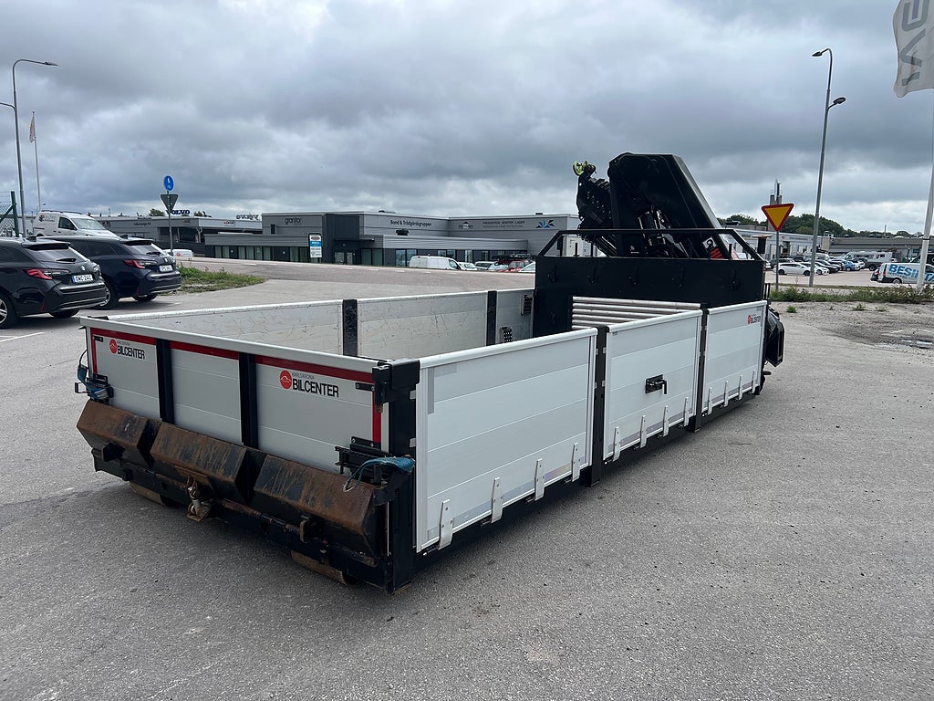 Övriga Kranflak Hiab 232-E5 kran & Schaktlucka