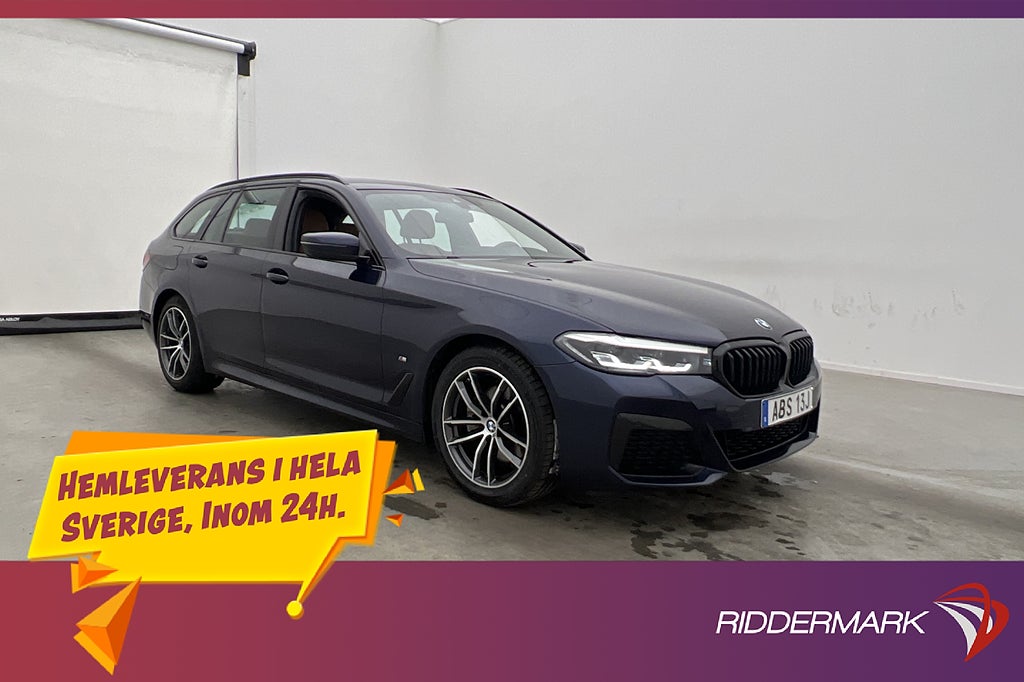 BMW 520 d xDrive 190hk M Sport Värmare Skinn Kamera HiFi GPS