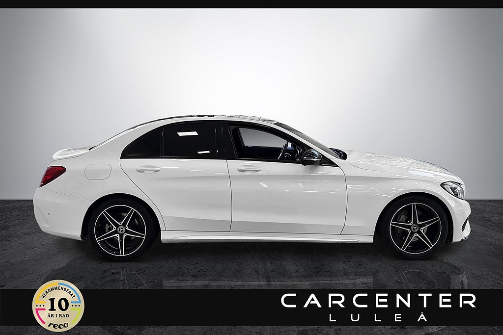 Mercedes-Benz C 220 d 9G-Tronic AMG Line Läder/Pano/Ambient/CarPlay