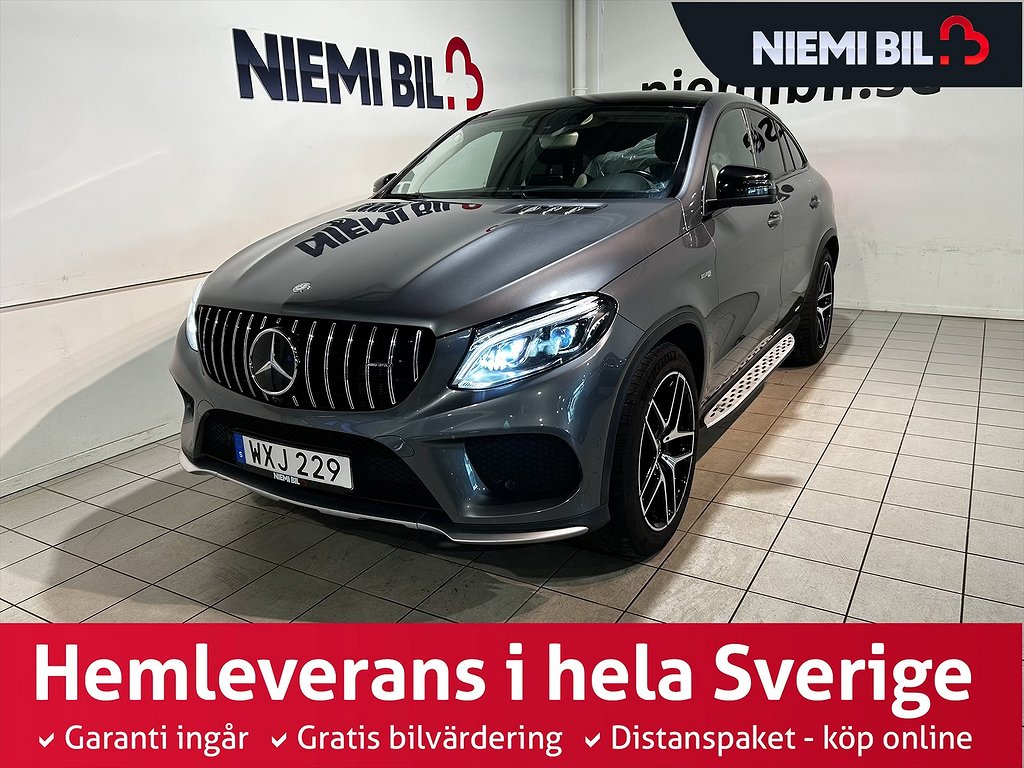 Mercedes-Benz GLE 43 AMG Coupé Sport Edt Pvärm 360° Pano H/K