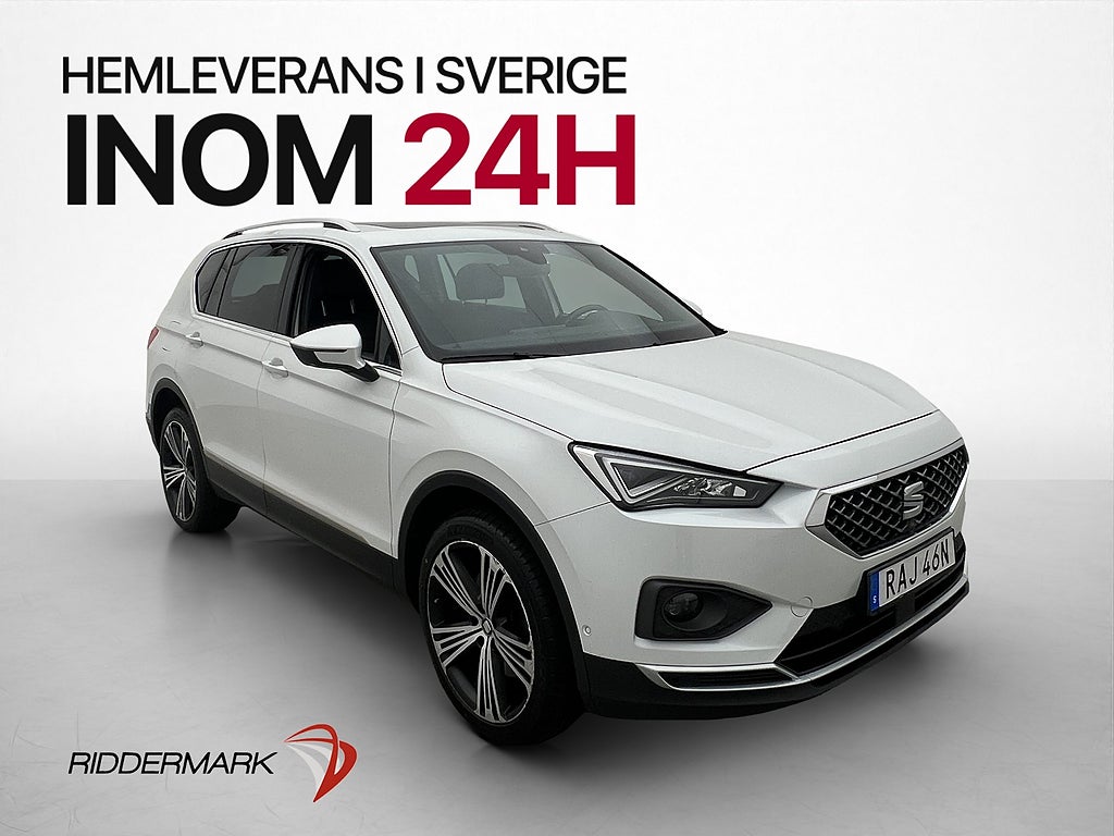Seat Tarraco 2.0 TDI 190hk 4Drive Pano Värmare 360° Beats