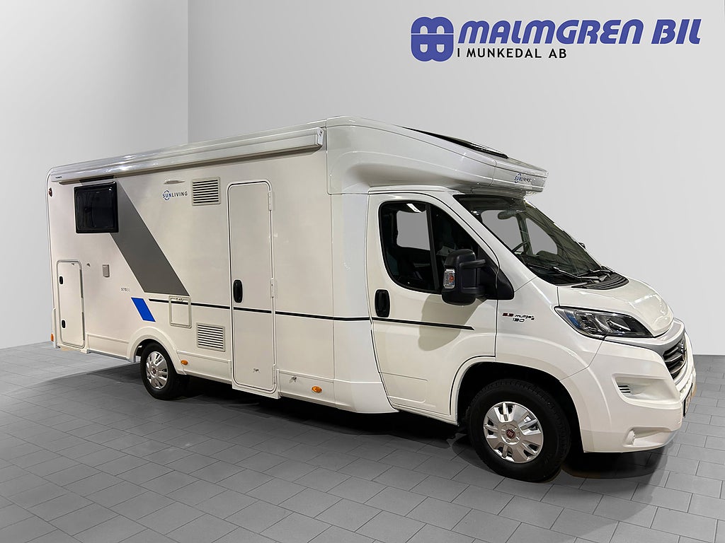 Sun Living S 75 SL Långbädd Taksäng AC Cykelställ 