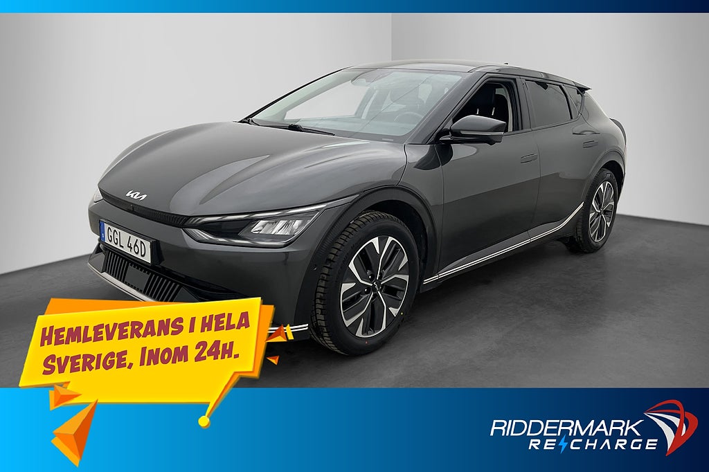 Kia EV6 77.4 kWh PLUS 360° BLIS Drag Rattvärme MOMS 1-Ägare