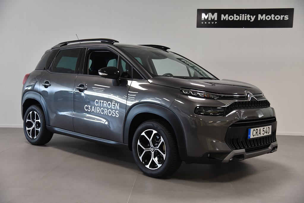 Citroën C3 Aircross 1.2 PureTech SHINE 130hk Demobil*